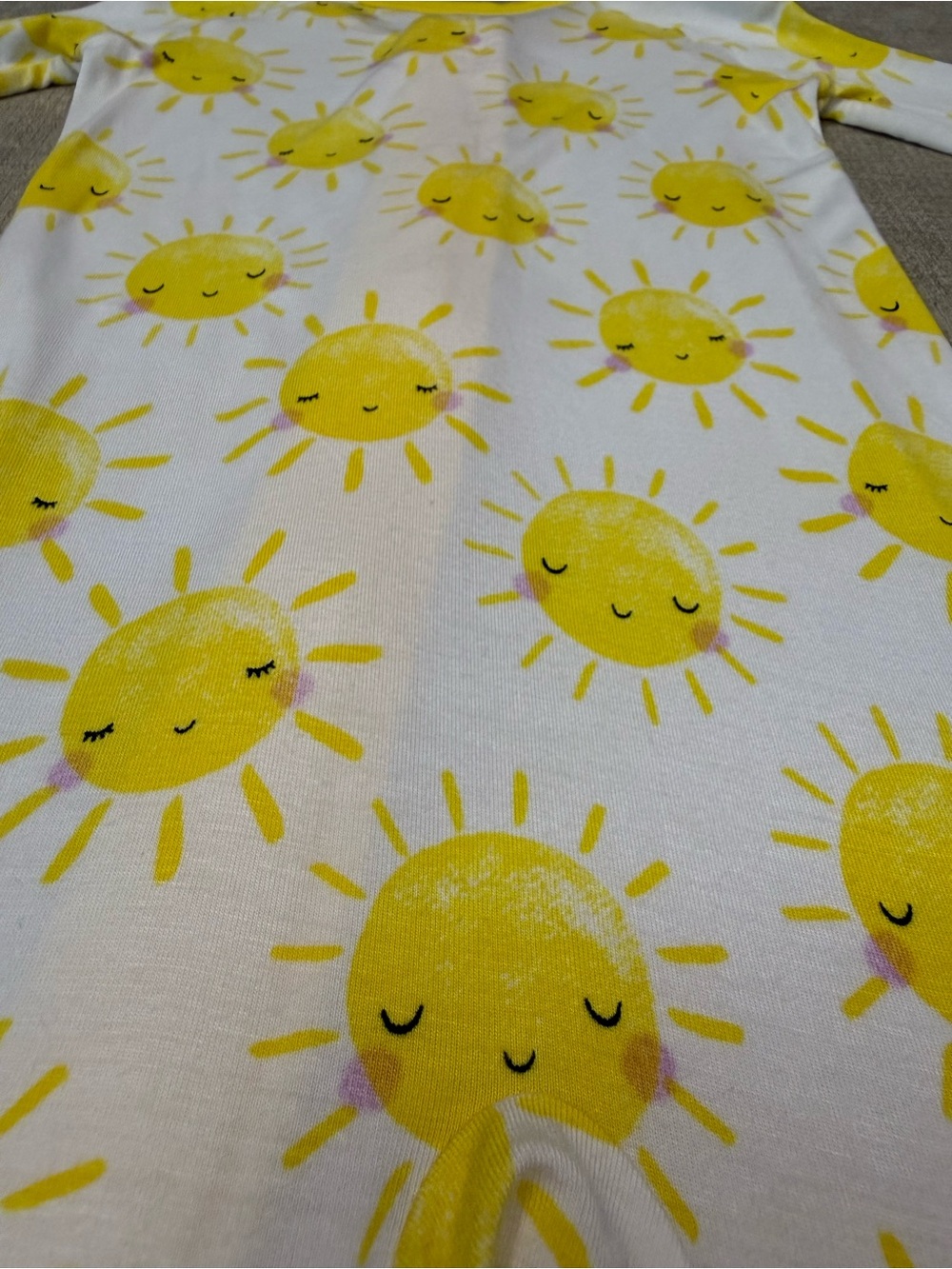(NWOT) Little Sleepies Sunshine Zippy 6-12 Months - Picture 7 of 8